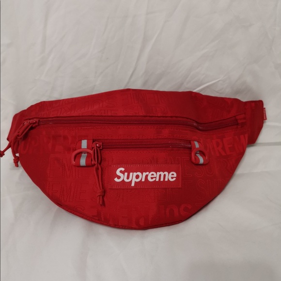 Supreme Waist Bag (SS19) Red - Picture 2 of 6
